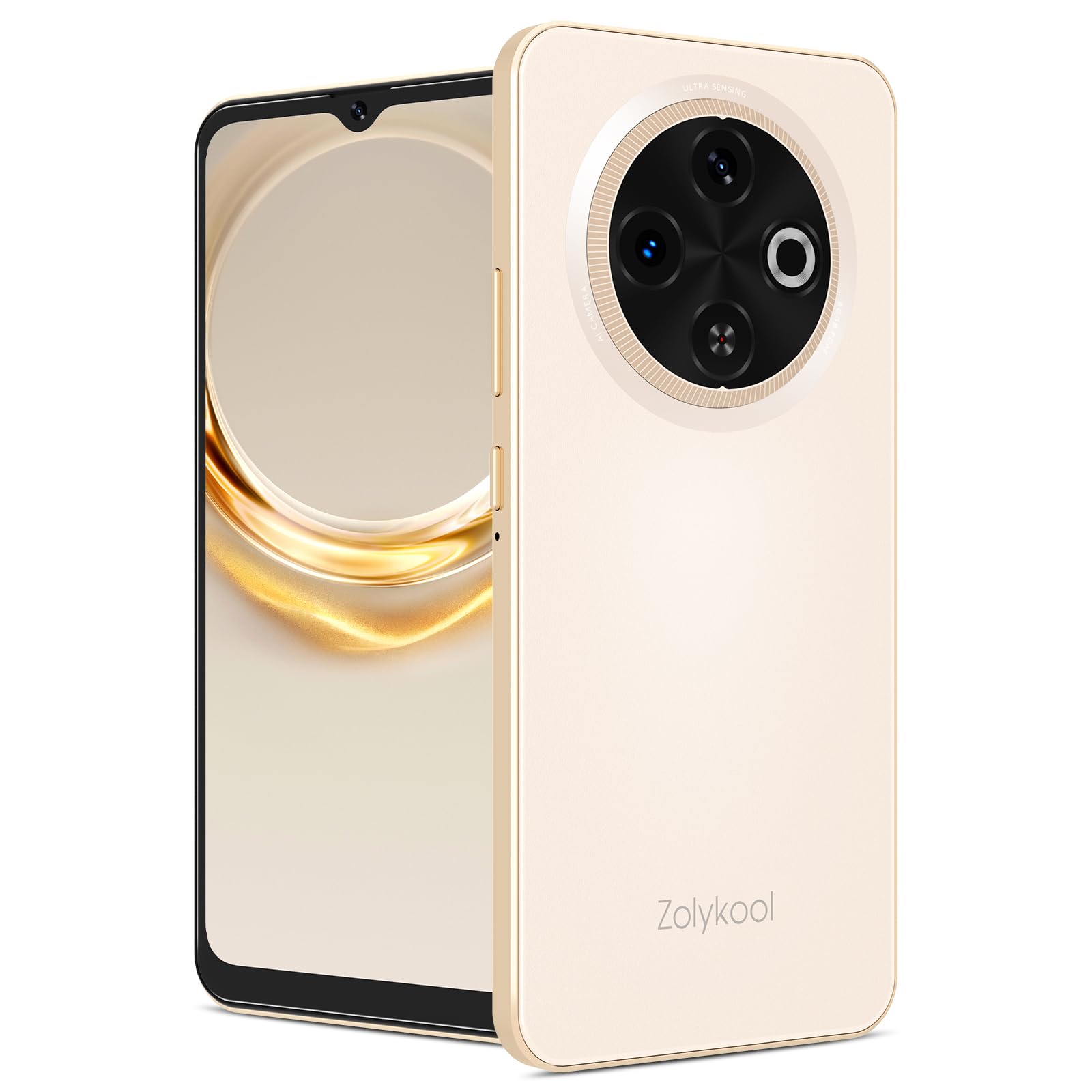 MEDIAS スマートフォン ローズゴールド Amazon.com: Zolykool A3 4G Unlocked Android Phones 6.6” HD+